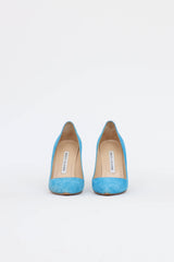 Manolo Blahnik Suede BB Pump