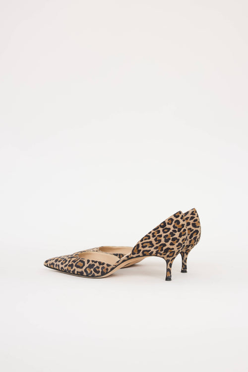 Manolo Blahnik Printed Dorsy Pump