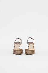 Manolo Blahnik Exotic Slingback Pump