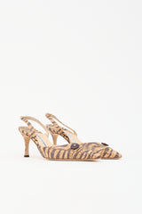 Manolo Blahnik Cork Carolyne Heel