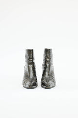 Manolo Blahnik Textured Ankle Boot