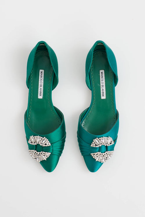 Manolo Blahnik Luanda Flat