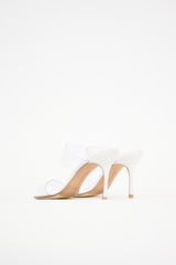 Manolo Blahnik Leather & PVC Scolto Sandal