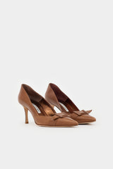 Manolo Blahnik Leather Pointed Pump