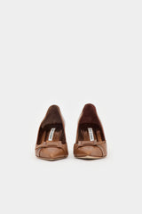 Manolo Blahnik Leather Pointed Pump