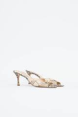 Manolo Blahnik Strappy Mule