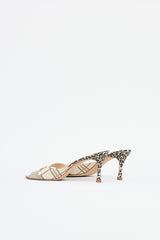 Manolo Blahnik Strappy Mule