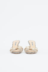 Manolo Blahnik Strappy Mule