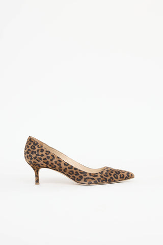 Manolo Blahnik Suede BB Pump