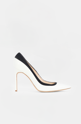 Manolo Blahnik Patent Trimmed Pump