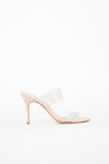 Manolo Blahnik Scolto PVC Strap Sandal