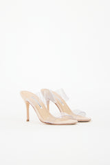 Manolo Blahnik Scolto PVC Strap Sandal