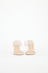 Manolo Blahnik Scolto PVC Strap Sandal