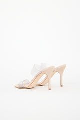 Manolo Blahnik Scolto PVC Strap Sandal