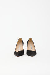 Manolo Blahnik Suede BB Pump