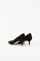 Manolo Blahnik Suede BB Pump