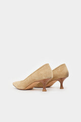 Manolo Blahnik Suede Srila Pump