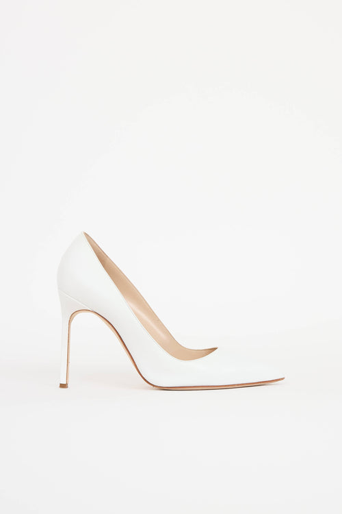 Manolo Blahnik Leather BB Pump