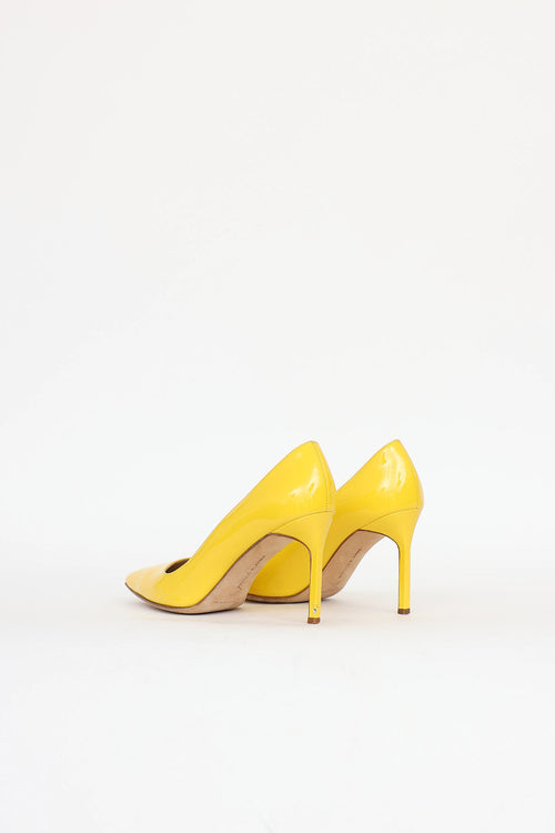 Manolo Blahnik Patent Point Toe Pump