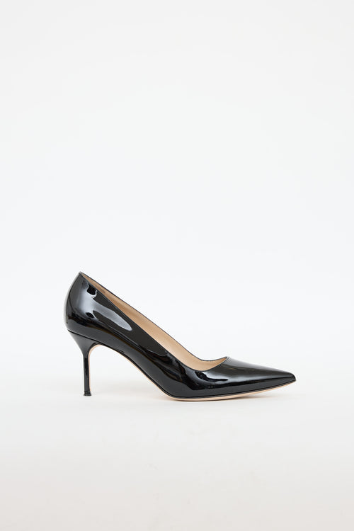 Manolo Blahnik Patent Leather Pump