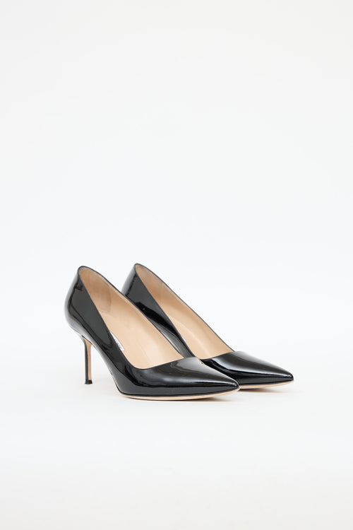 Manolo Blahnik Patent Leather Pump