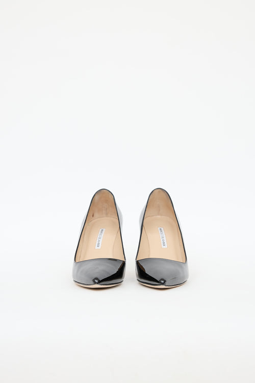 Manolo Blahnik Patent Leather Pump