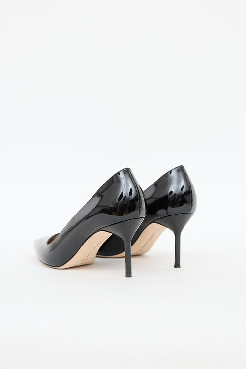 Manolo Blahnik Patent Leather Pump