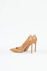 Manolo Blahnik Patent Cork Pump