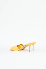 Manolo Blahnik Patent Houramu Mule