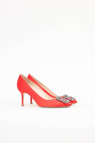 Manolo BlahnikSatin Hangisi Pump