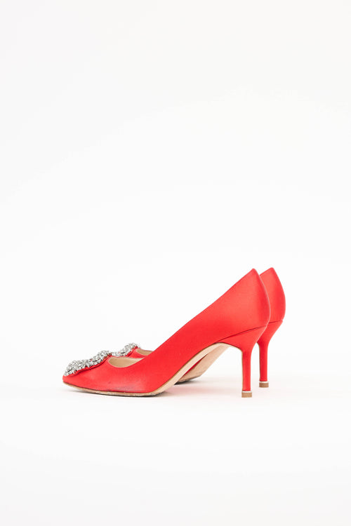 Manolo BlahnikSatin Hangisi Pump