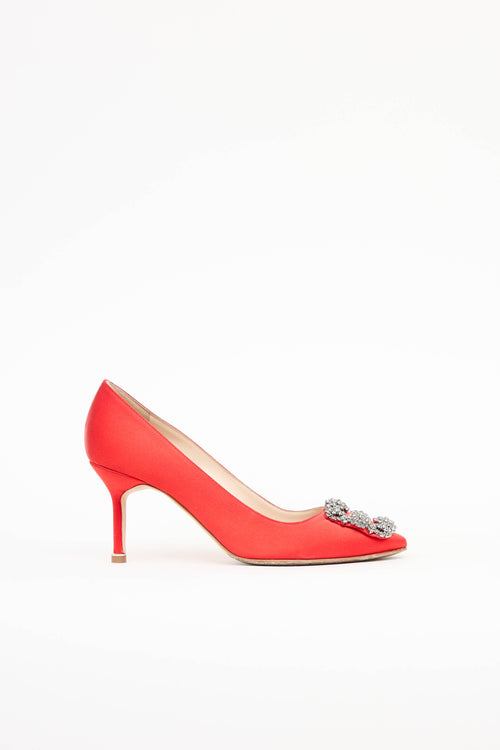 Manolo BlahnikSatin Hangisi Pump