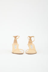 Manolo Blahnik Leather Chaos Sandal