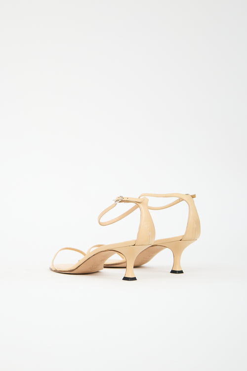 Manolo Blahnik Leather Chaos Sandal