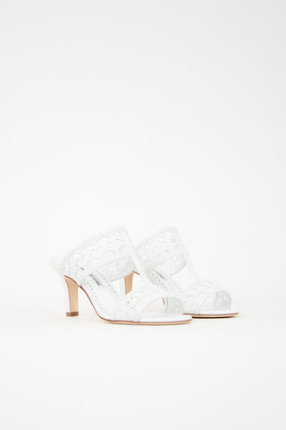 Manolo Blahnik Leather Sophocles Sandal