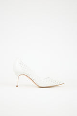 Manolo Blahnik Patent BB Laserato Heel
