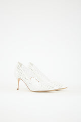 Manolo Blahnik Patent BB Laserato Heel