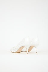 Manolo Blahnik Patent BB Laserato Heel