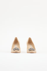 Manolo Blahnik Satin Hangisi Pump