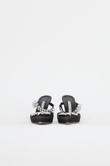 Manolo Blahnik Satin Lurum Mule