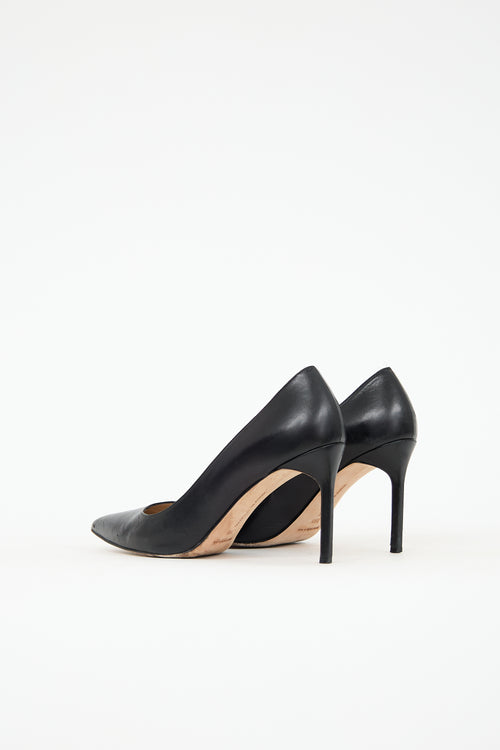 Manolo Blahnik Leather BB Pump