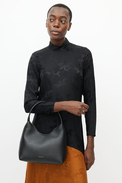 Mansur Gavriel Black Candy Leather Bag