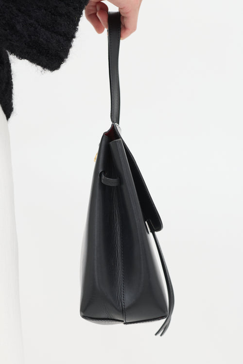 Mansur Gavriel Black Leather Lady Bag