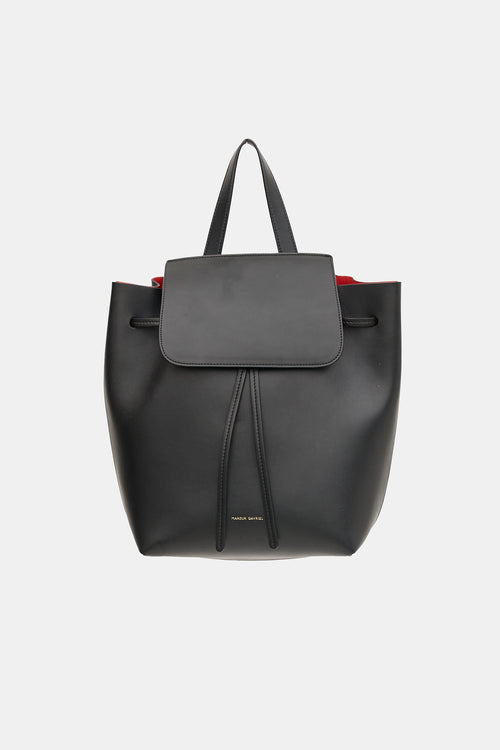 Mansur Gavriel Leather Mini Backpack
