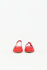Mansur Gavriel Suede Slingback Heel