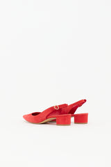 Mansur Gavriel Suede Slingback Heel