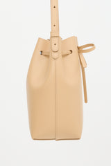 Mansur Gavriel Saffiano Leather Bucket Bag