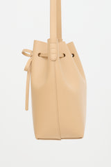 Mansur Gavriel Saffiano Leather Bucket Bag