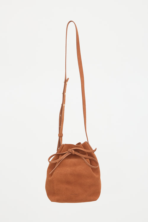 Mansur Gavriel Suede Bucket Bag