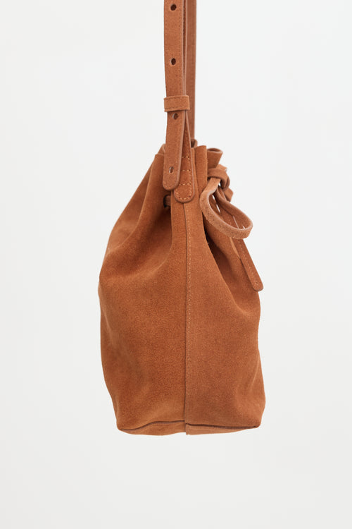 Mansur Gavriel Suede Bucket Bag
